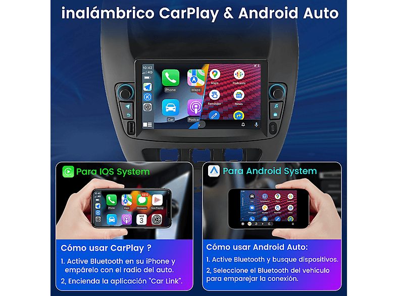 1:autorradio-2-din-para-peugot-107-citroen-c1-toyota-aygo-carplay-android-auto-264gb-junsun-7-2usb-black-1.jpg|2:autorradio-2-din-para-peugot-107-citroen-c1-toyota-aygo-carplay-android-auto-264gb-junsun-7-2usb-black-2.jpg|3:autorradio-2-din-para-peugot-10