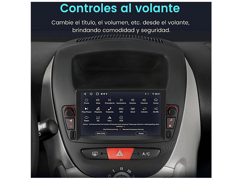 1:autorradio-2-din-para-peugot-107-citroen-c1-toyota-aygo-carplay-android-auto-264gb-junsun-7-2usb-black-1.jpg|2:autorradio-2-din-para-peugot-107-citroen-c1-toyota-aygo-carplay-android-auto-264gb-junsun-7-2usb-black-2.jpg|3:autorradio-2-din-para-peugot-10