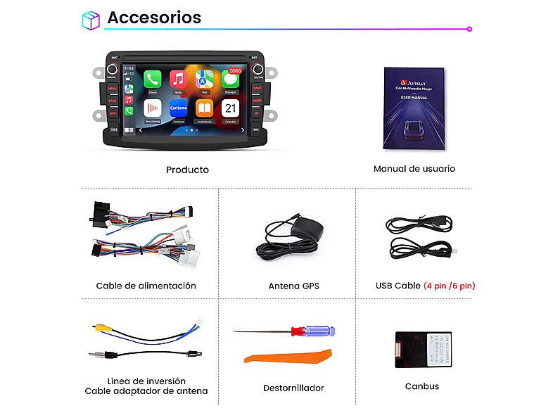 1:autorradio-2-din-para-renault-dacia-duster-2013-2017-carplay-android-auto-64gb-junsun-7-2usb-black-1.jpg|2:autorradio-2-din-para-renault-dacia-duster-2013-2017-carplay-android-auto-64gb-junsun-7-2usb-black-2.jpg|3:autorradio-2-din-para-renault-dacia-dus