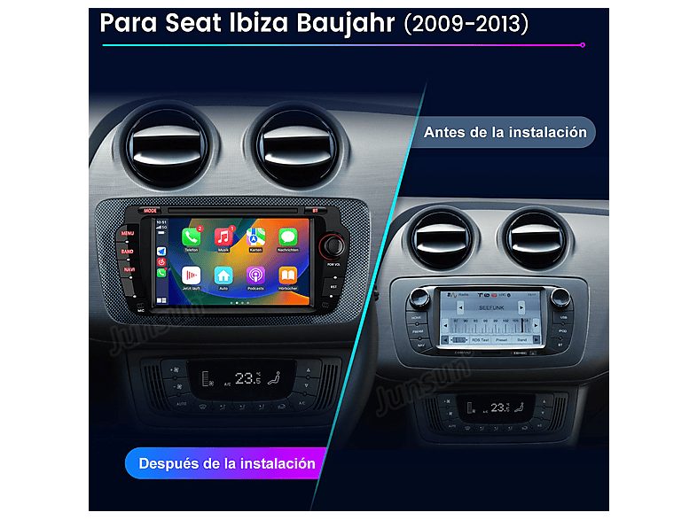 1:autorradio-2-din-para-seat-ibiza-baujahr-2009-2013-carplay-android-auto-64gb-junsun-7-2usb-black-1.jpg|2:autorradio-2-din-para-seat-ibiza-baujahr-2009-2013-carplay-android-auto-64gb-junsun-7-2usb-black-2.jpg|3:autorradio-2-din-para-seat-ibiza-baujahr-20