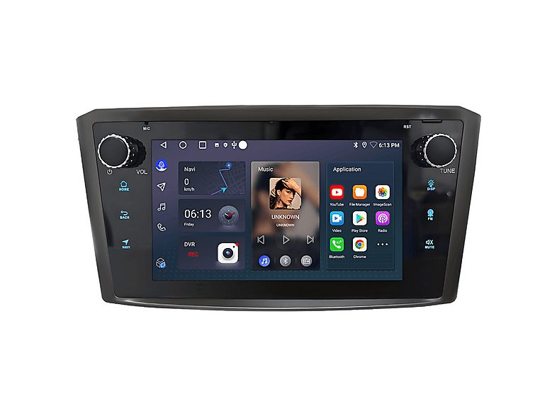 Autorradio  - 2 DIN para Toyota Avensis 2008-2015 Carplay Android Auto 64GB JUNSUN, 7 "", 2*USB, black