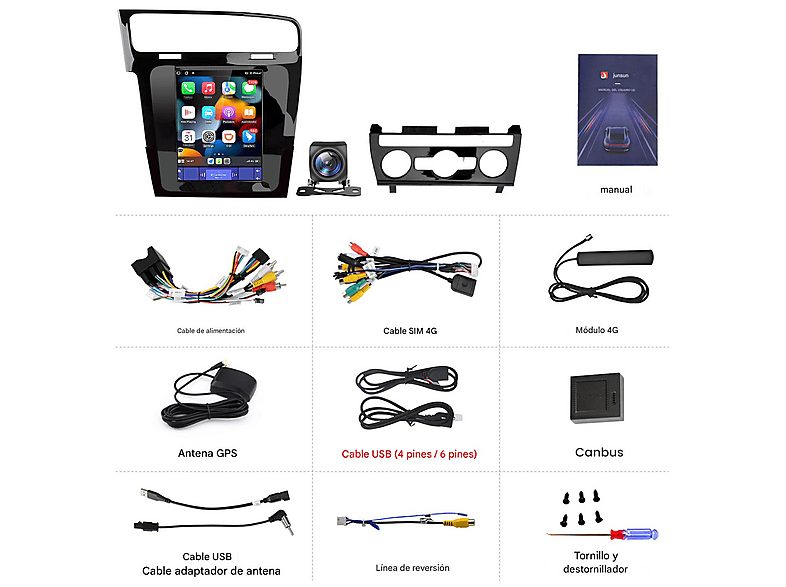 1:autorradio-2-din-para-vw-golf-vii-mk7-2013-2017-android-auto-128gb-junsun-97-2usb-black-1.jpg|2:autorradio-2-din-para-vw-golf-vii-mk7-2013-2017-android-auto-128gb-junsun-97-2usb-black-2.jpg|3:autorradio-2-din-para-vw-golf-vii-mk7-2013-2017-android-auto-