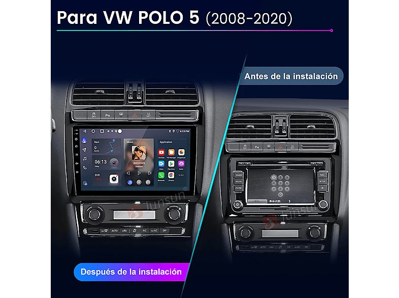1:autorradio-2-din-para-vw-polo-5-2008-2020-carplay-android-auto-64gb-junsun-9-2usb-black-1.jpg|2:autorradio-2-din-para-vw-polo-5-2008-2020-carplay-android-auto-64gb-junsun-9-2usb-black-2.jpg|3:autorradio-2-din-para-vw-polo-5-2008-2020-carplay-android-aut