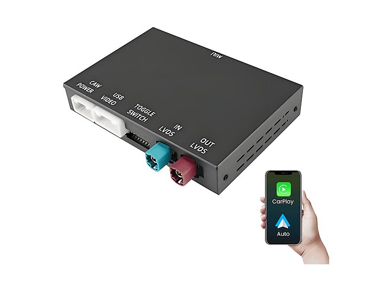 Autorradio  - Carplay Para BMW Sistema EVO- BMW 1 2 3 4 5 6 7 X1 X3 X4 X5 CESTOVET, 0 "", 2*USB, Black