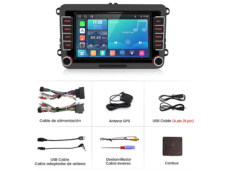 1:autorradio-linux-carplay-para-vw-golf-5-6-tiguan-skoda-passat-seat-polo-touran-cestovet-7-2usb-black-1.jpg|2:autorradio-linux-carplay-para-vw-golf-5-6-tiguan-skoda-passat-seat-polo-touran-cestovet-7-2usb-black-2.jpg|3:autorradio-linux-carplay-para-vw-go