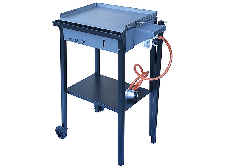 Barbacoa a gas - FLORES CORTÉS 33704, Gris Antracita