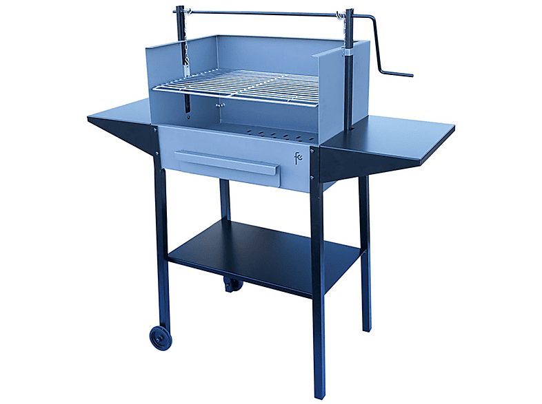 Barbacoa de carbón - FLORES CORTÉS 33714, Gris Antracita