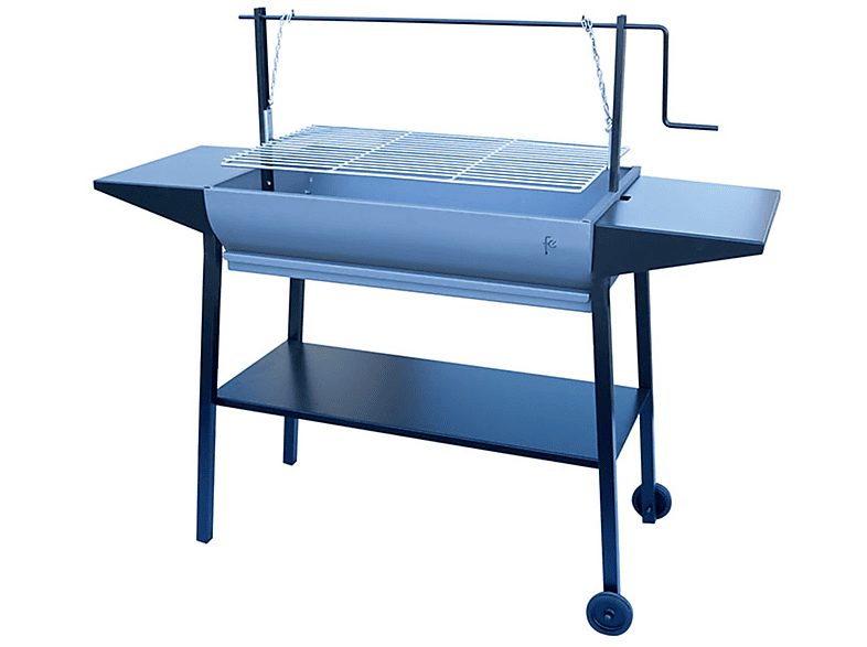 Barbacoa de carbón - FLORES CORTÉS 33717, Gris Antracita