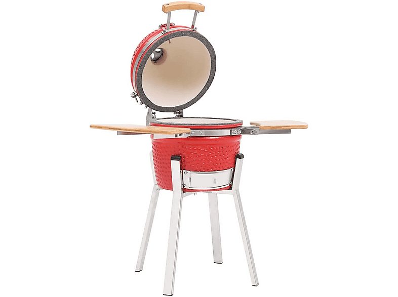 Barbacoa de carbón - VIDAXL 8720286300312, Rojo