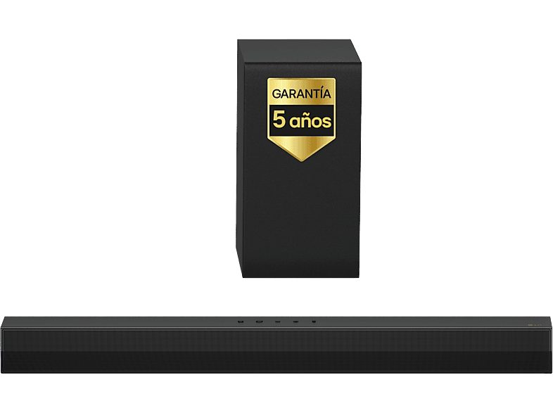 Barra de sonido - LG S40T, Bluetooth, 300 W, 2.1 canales con subwoofer, Dolby Digital y DTS, Negro