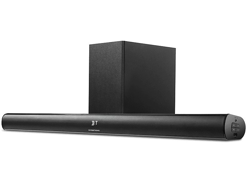 Barras de Sonido para TV - GRUNDIG GRUNDIG GSB 910 SW / Barra de sonido con subwoofer inalámbrico 40W 2.1ch, Bluetooth, Subwoofer Inalámbrico, 80 W, Negro
