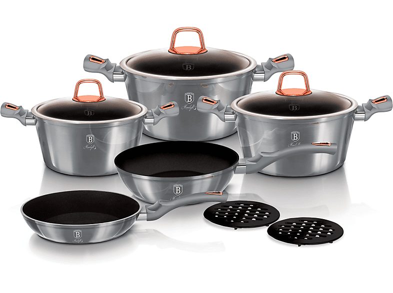 Batería de cocina - BERLINGERHAUS Moonlight, Ninguno