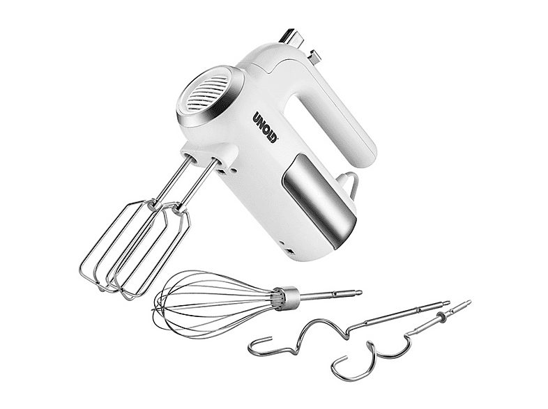 Batidora de mano - UNOLD AKLBB864671744, 450 W, 5 velocidades, Inox