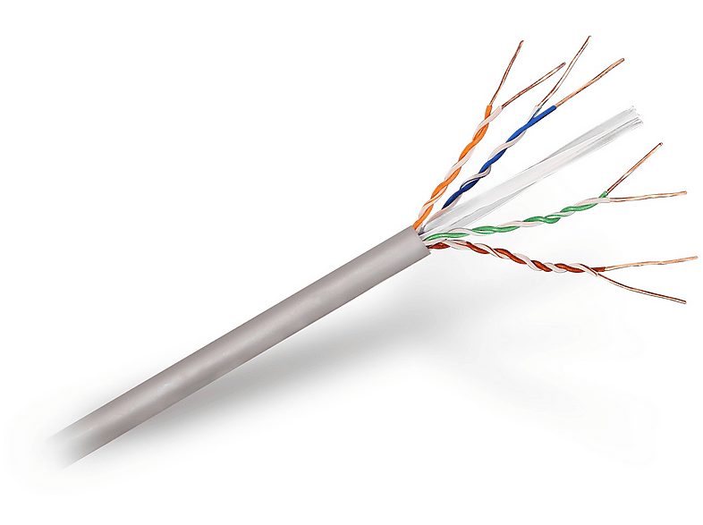 Cable de red - AISENS A135-0262, Cat-6, , Gris