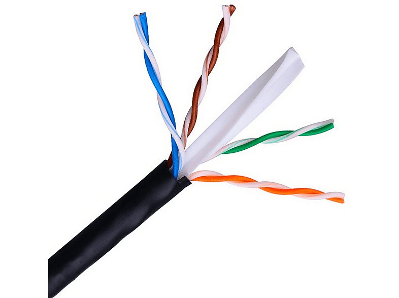 Cable de red - AISENS A135-0264, Cat-6, , Negro