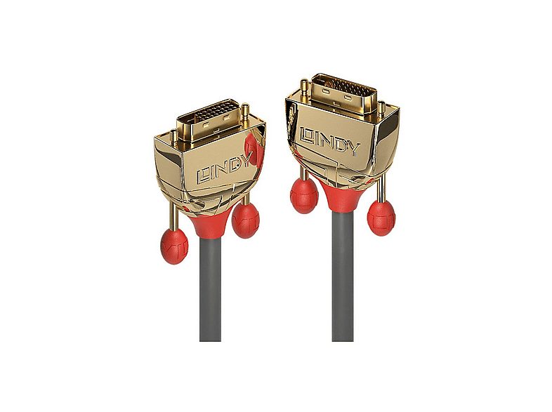 Cable DVI - LINDY 36206, Oro