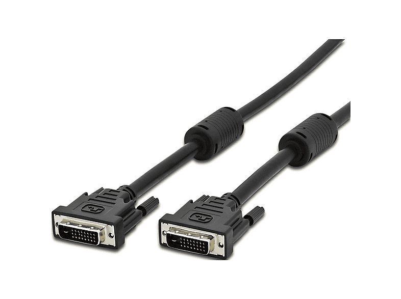 Cable DVI - TECHLY 20m DVI-D, Negro