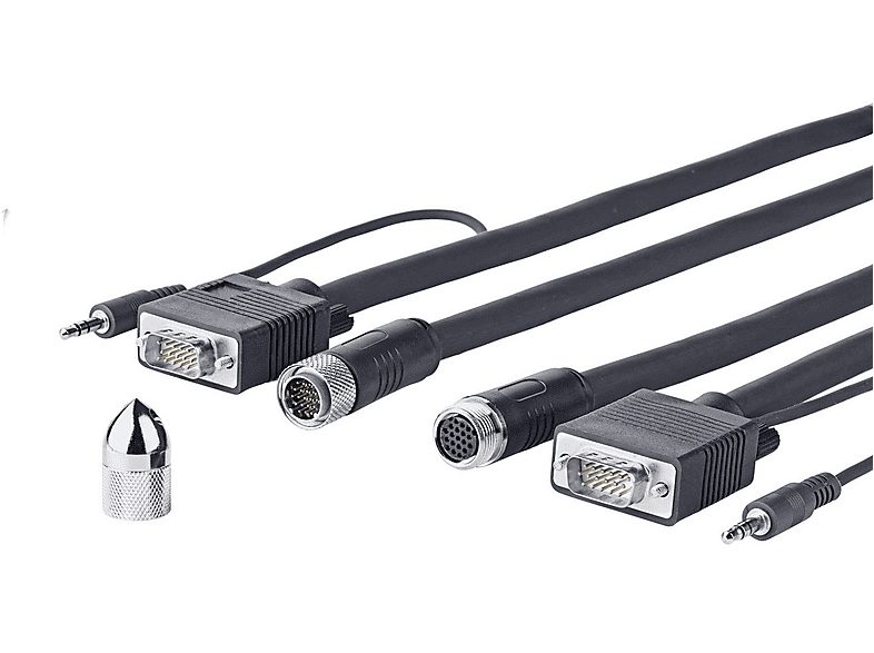 Cable VGA - VIVOLINK PROVGASCW10, Negro