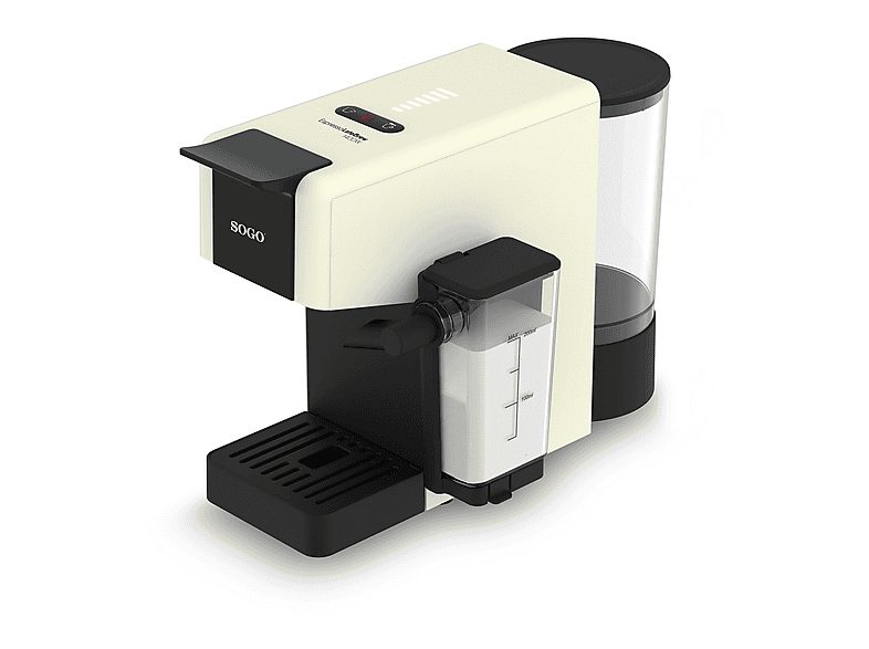 Cafetera cápsulas - SOGO CAF-SS-7660, 20 bar, 0,2 l, 1400 W, Crema