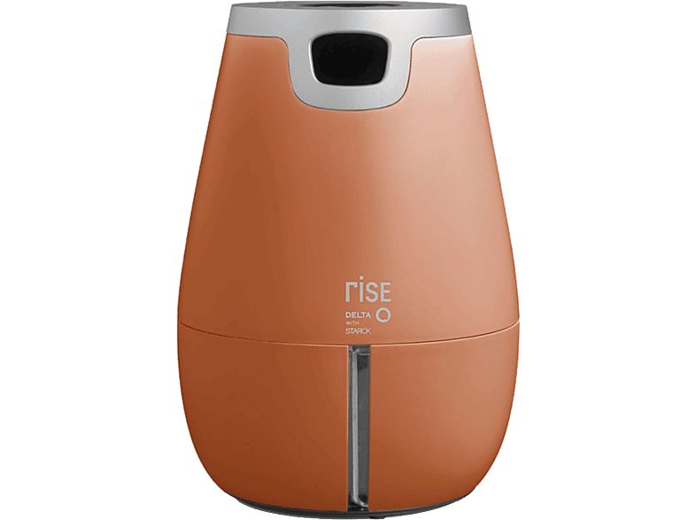 Cafetera de cápsulas - Delta Q Rise con Starck, 19 bar, 1 l, 1250 W, Terracota