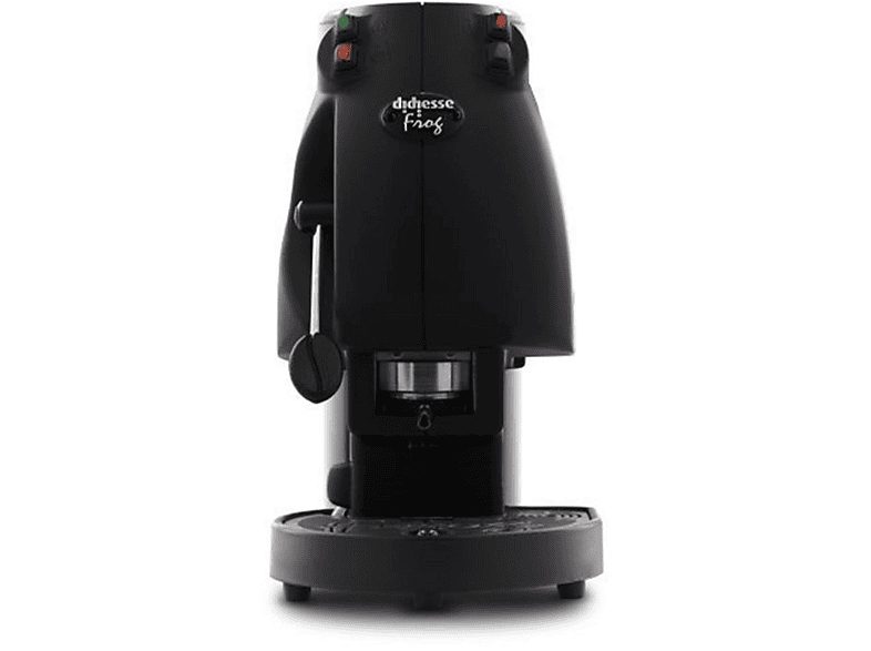 Cafetera de cápsulas - DIDIESSE Frog Revolution Base Glossy Black Coffee Machine Pods 44mm LSC, 15 bar, 650 W, Negro