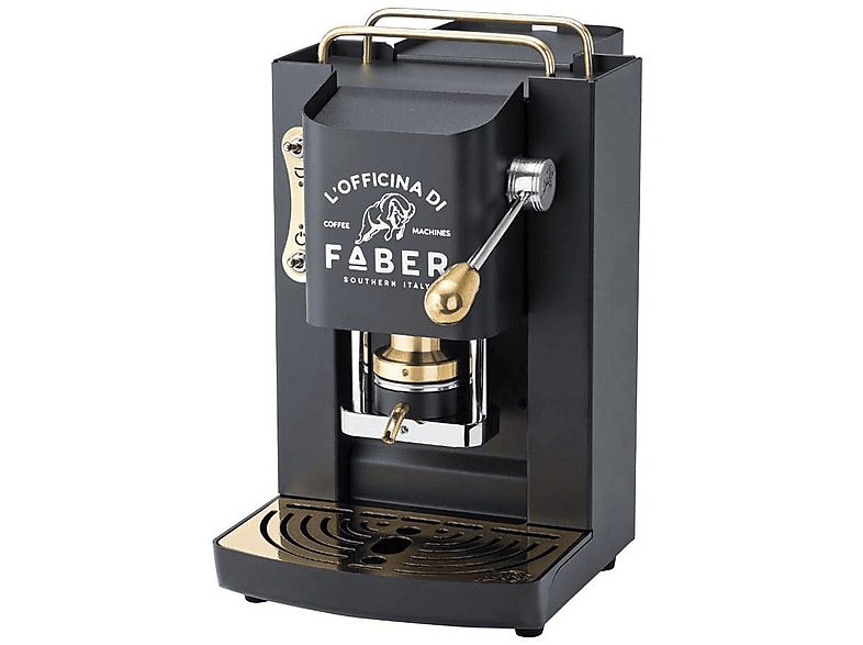Cafetera de cápsulas - FABER PROBLACKBASOTT, 15 bar, 500 W, Negro