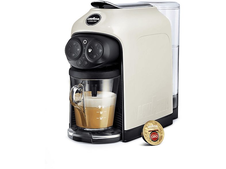 Cafetera de cápsulas - LAVAZZA Deséa, 15 bar, 1500,00 W, Blanco