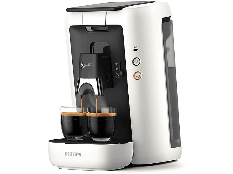 Cafetera de cápsulas - PHILIPS CSA260/10, 1 bar, 1450 W, Blanco
