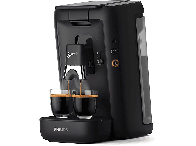 Cafetera de cápsulas - SENSEO Philips CSA260/61, 1 bar, 1450 W, Negro