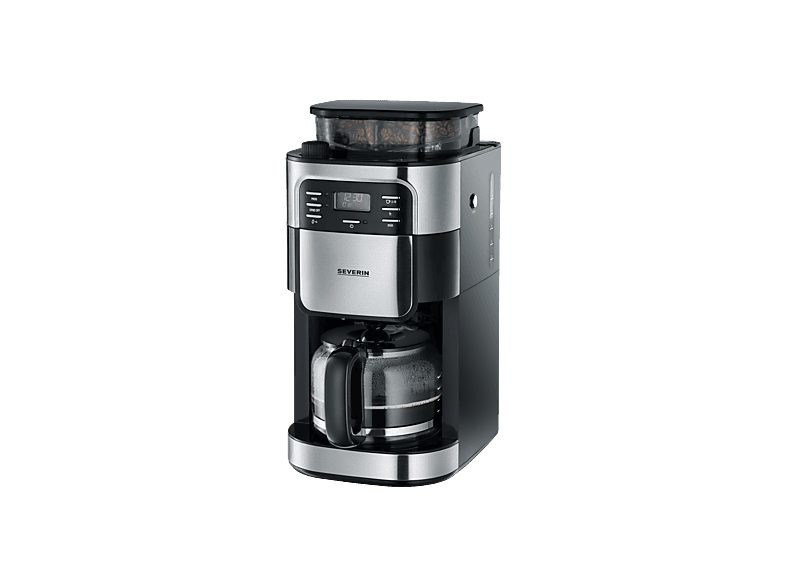 Cafetera de filtro - SEVERIN KA 4810, 1000 W, 1 l, 10 tazas, Gris