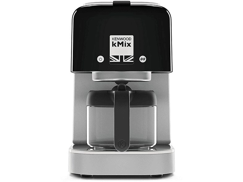 Cafetera de goteo - KENWOOD COX750BK, 1000 W, 0,75 l, 6 tazas, Negro