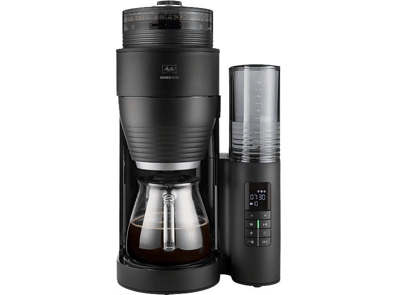 Cafetera de goteo - MELITTA 1030-06, 1080 W, 10 tazas, Negro