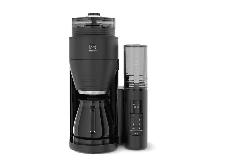 Cafetera de goteo - MELITTA 225507, 1130 W, 10 tazas, Negro