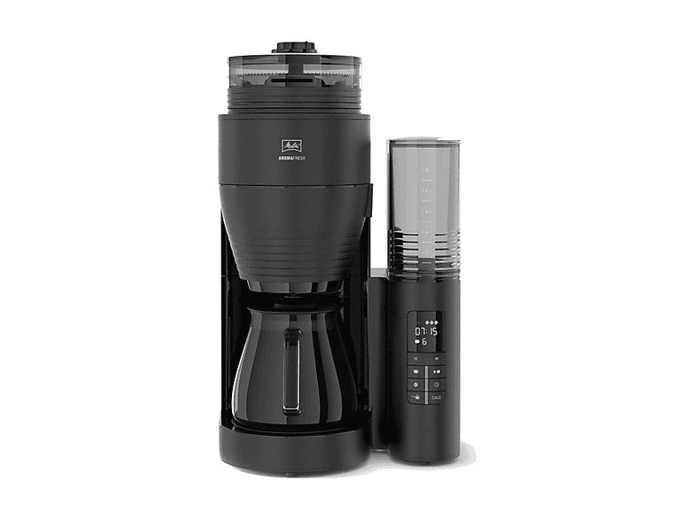 Cafetera de goteo - MELITTA AromaFresh, 1000 W, 1 l, 8 tazas, Negro