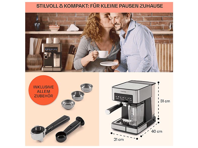 1:cafetera-espresso-klarstein-arabica-comfort-espressomaschine-1350-w-plata-metalica-1.jpg|2:cafetera-espresso-klarstein-arabica-comfort-espressomaschine-1350-w-plata-metalica-2.jpg|3:cafetera-espresso-klarstein-arabica-comfort-espressomaschine-1350-w-pla