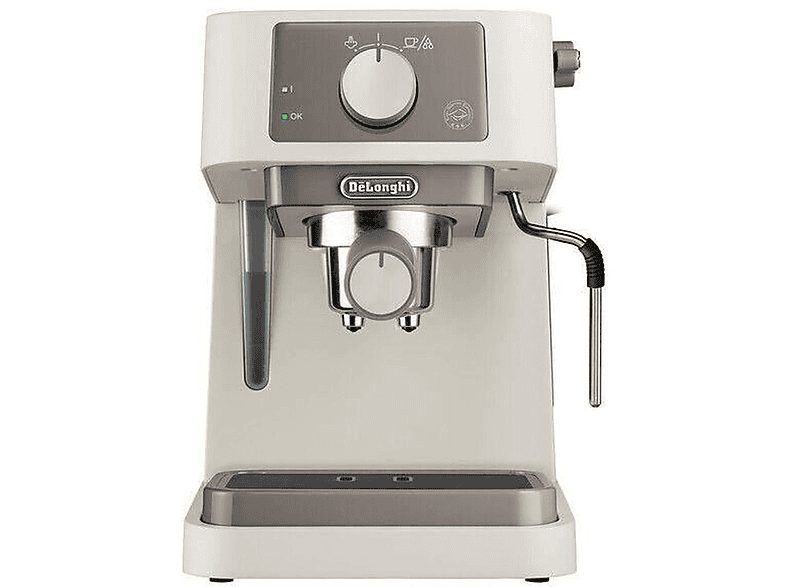 Cafetera express - DE LONGHI Stilosa EC235.CR, 15 bar, 1100 W, 2 tazas, Avena