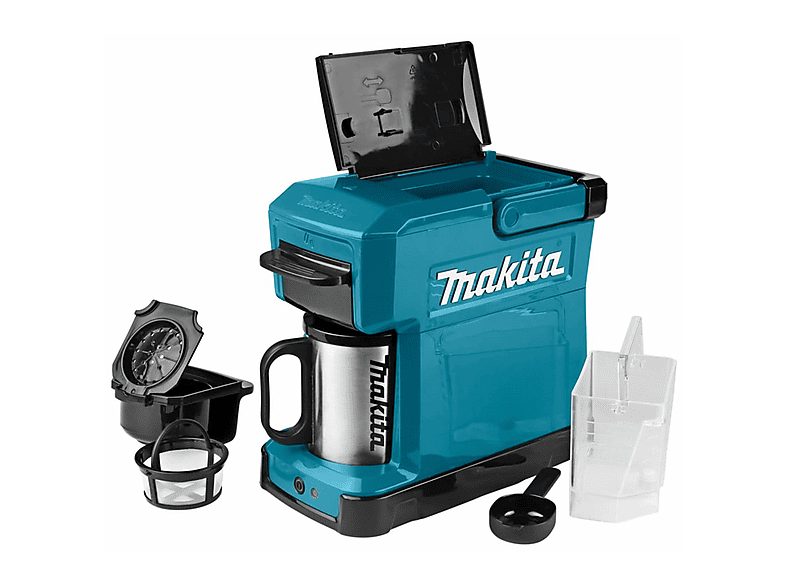 Cafetera express - MAKITA DCM501Z, 620 W, 0,24 l, 1,0 tazas, Negro