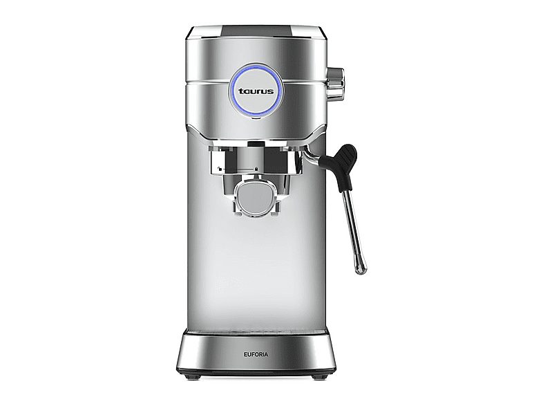 Cafetera express - TAURUS CM1450X, 20 bar, 1450 W, Plata