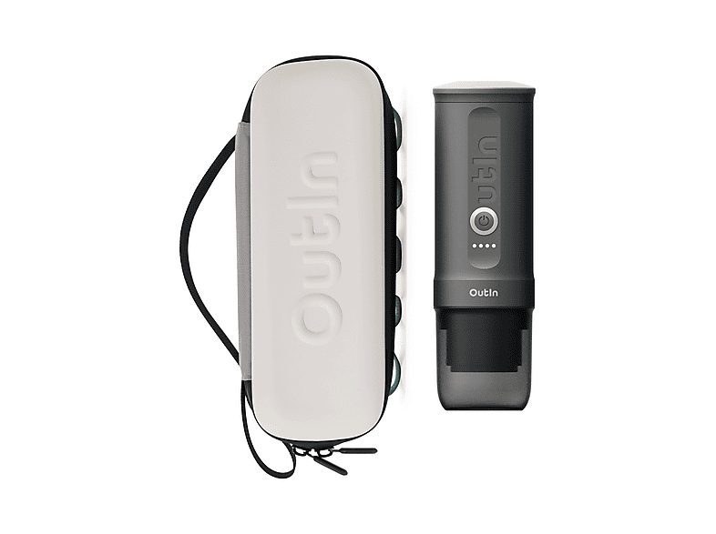 Cafetera portátil - Outin Nano Bundle, 90 W, Space Grey