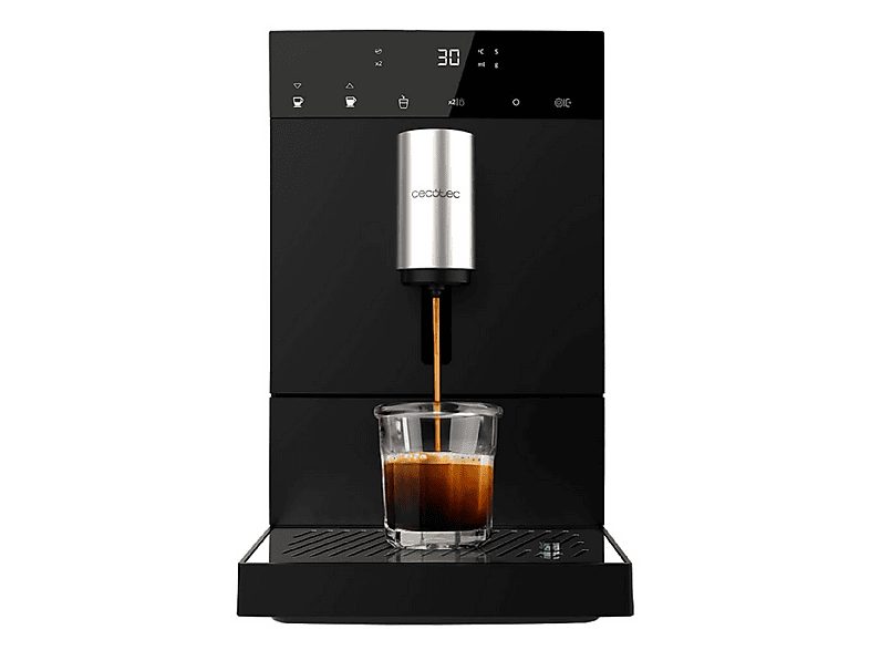 Cafetera Superautomática - CECOTEC Cremmaet Compact, 19 bar, 1350 W, 0 ml, 1 tazas, Multicolor