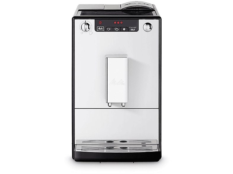 Cafetera superautomática - MELITTA Caffeo Solo Gris, 15 bar, 1400 W, 2 tazas, Plata