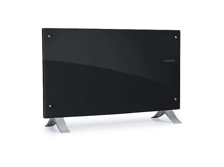 Calefactor convector - KLARSTEIN Bornholm Curved Ambient, 2000 W, Negro