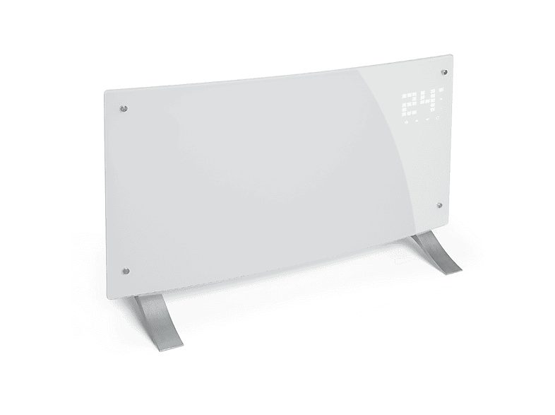 Calefactor convector - KLARSTEIN Bornholm Curved Smart, 2000 W, Blanco