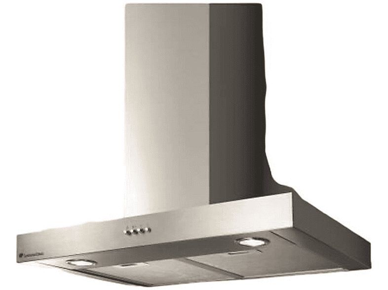 Campana convencional - CONTINENTAL EDISON CEHD6058S, 3 velocidades, 581 m³/h, 37,4 cm, Gris