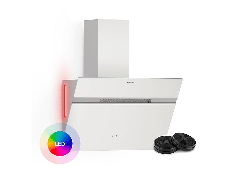 Campana convencional - KLARSTEIN Alina, 59,80 cm, Blanco