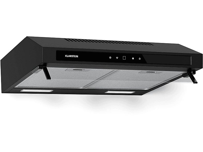 Campana convencional - KLARSTEIN Purista Force, 60 cm, Negro