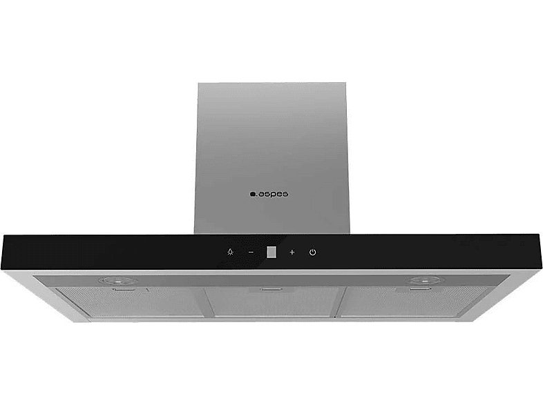 Campana decorativa - ASPES ACPT600AN, 4 velocidades, 800 m³/h, 600 mm, Inox