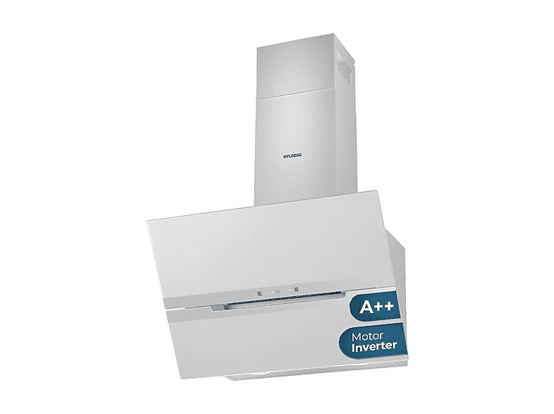 Campana decorativa - HYUNDAI HCDE70DCW00, 69,5 cm, Cristal blanco