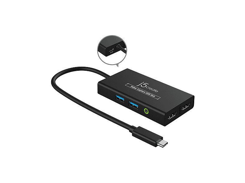 Capturadora de vídeo  - JVA01-N USB J5CREATE, Gris Metalizado