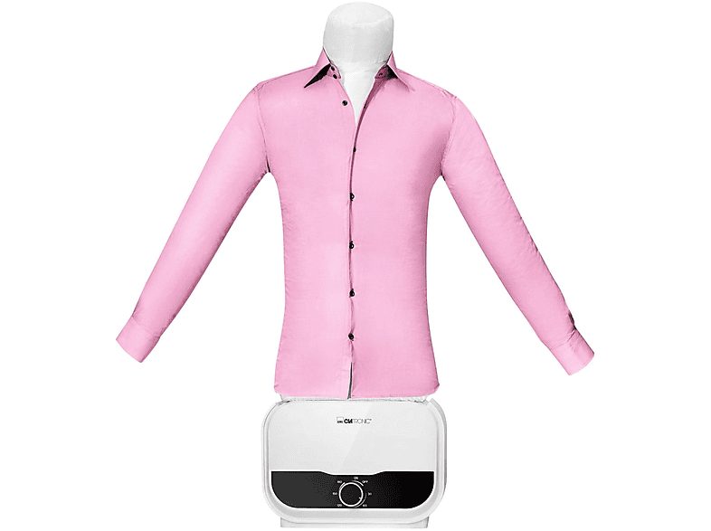 Centro de planchado - CLATRONIC HBB3734, 1200 W, Textil, Blanco